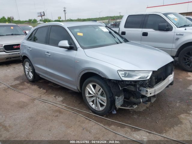 2018 Audi Q3 2.0t Premium/2.0t Sport Premium მანქანა იყიდება აუქციონზე, vin: WA1BCCFS3JR012077, აუქციონის ნომერი: 39223792