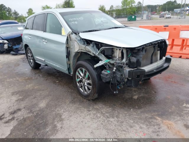 2014 Infiniti Qx60 მანქანა იყიდება აუქციონზე, vin: 5N1AL0MM6EC523128, აუქციონის ნომერი: 39223904