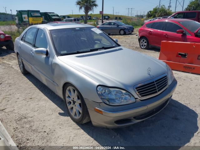 Auction sale of the 2001 Mercedes-benz S 430, vin: WDBNG70J71A156131, lot number: 39224024