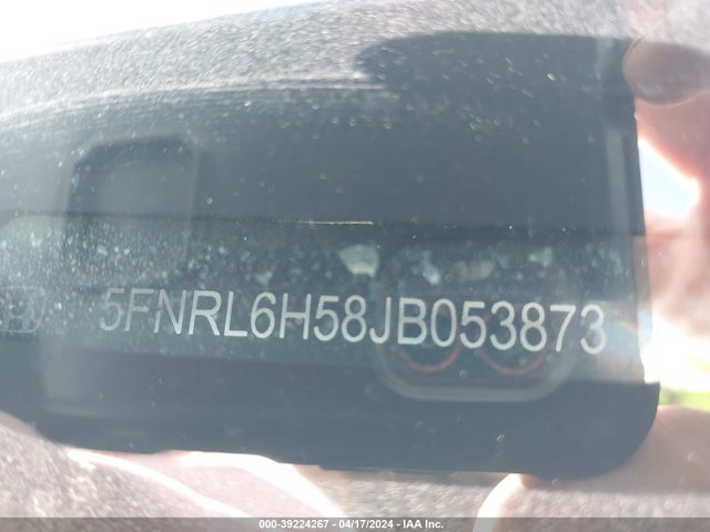Honda ODYSSEY EX 2018 5FNRL6H58JB053873 Image 9
