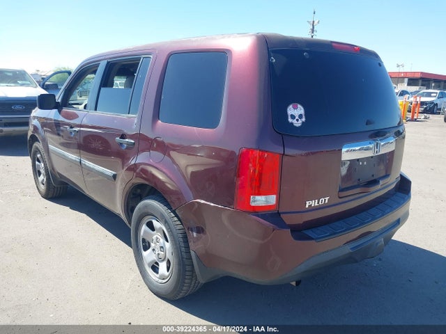 Honda PILOT LX 2014 5FNYF3H29EB022872 Image 3