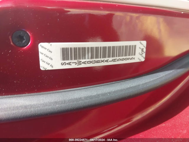 2010 JAGUAR XF SAJWA0GBXALR56022 Photo 8