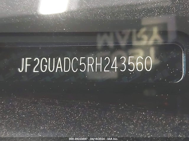Subaru Crosstrek Premium 2024 JF2GUADC5RH243560 Image 9