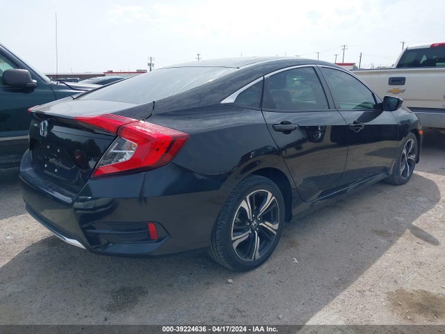 Honda Civic Lx 2020 2HGFC2F65LH586074 Image 4
