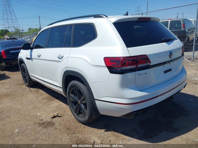 1V2SR2CA3PC509389 Volkswagen Atlas 3.6l V6 Sel R-line Black
