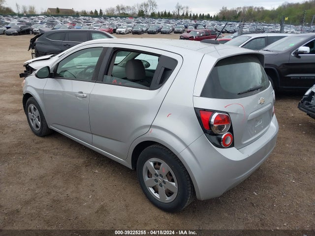 Chevrolet Sonic Ls Manual 2015 1G1JB6SH8F4206553 Image 3