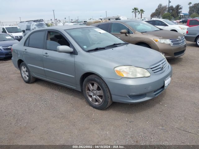 Auction sale of the 2003 Toyota Corolla Le, vin: 1NXBR32E53Z045520, lot number: 39225502