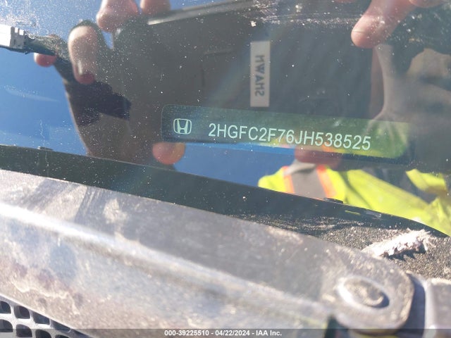 Honda k20c2 2018 2HGFC2F76JH538525 Image 21