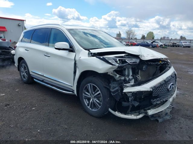 39225519 :رقم المزاد ، 5N1DL0MM6KC569020 vin ، 2019 Infiniti Qx60 Luxe مزاد بيع