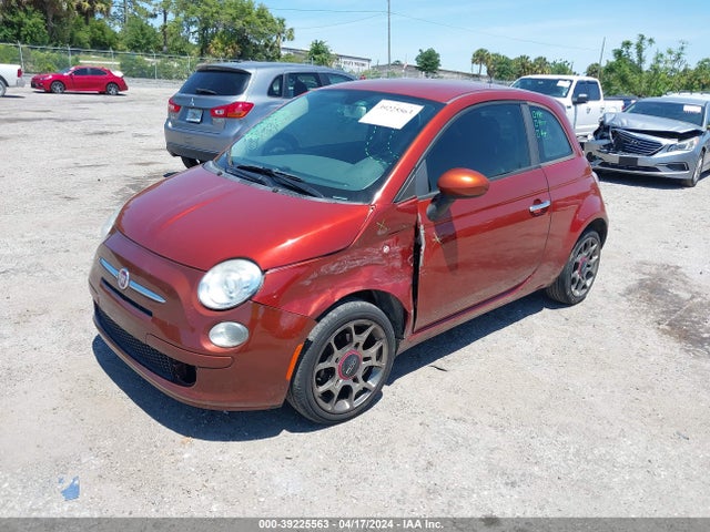 2013 FIAT 500 3C3CFFAR4DT674211 Photo 1