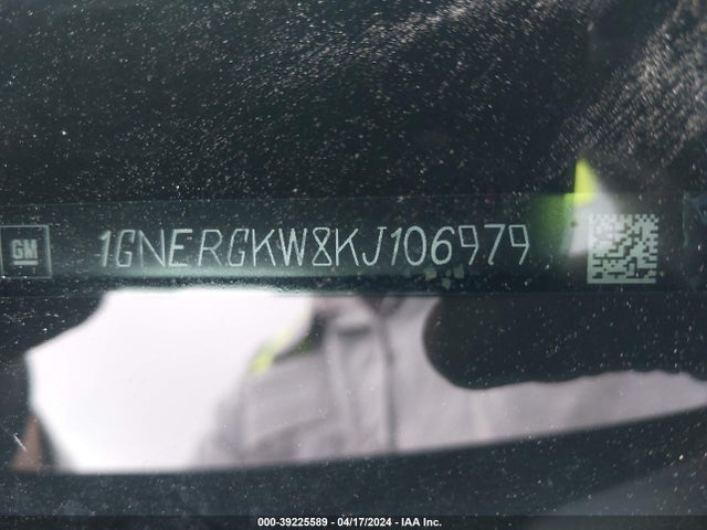 Chevrolet Traverse 1lt 2019 1GNERGKW8KJ106979 Image 9