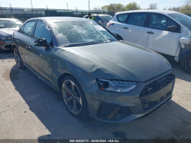 Auction sale of the 2023 Audi A4 Premium Plus 45 Tfsi S Line Quattro S Tronic, vin: WAUEAAF4XPN021824, lot number: 39225773