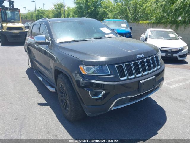 Auction sale of the 2014 Jeep Grand Cherokee Limited, vin: 1C4RJEBT4EC185460, lot number: 39226371