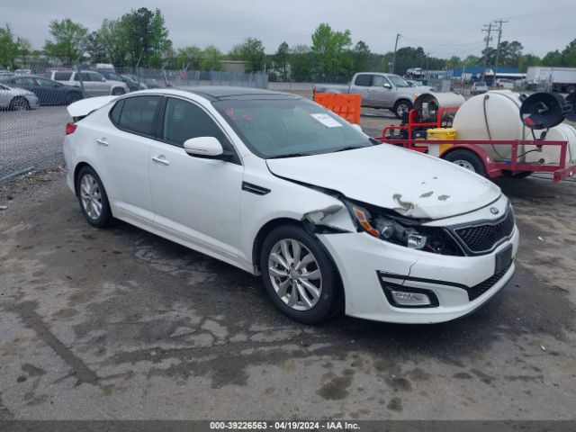 Auction sale of the 2014 Kia Optima Ex, vin: 5XXGN4A72EG307789, lot number: 39226563