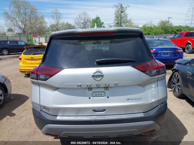 JN8AT3BB9MW216223 Nissan Rogue Sv Intelligent Awd