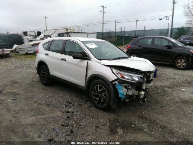 Aukcja sprzedaży 2016 Honda Cr-v Lx, vin: 5J6RM4H3XGL119579, numer aukcji: 39227033