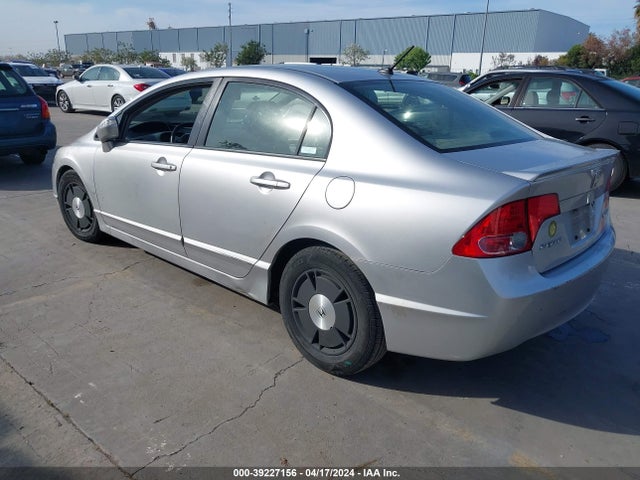 Aukcja sprzedaży 2008 Honda Civic Hybrid, vin: JHMFA362X8S023320, numer aukcji: 39227156