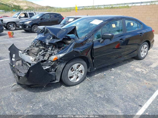 Honda Civic Lx 2014 19XFB2F52EE223190 Image 2