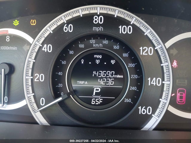 Honda Accord Ex-l 2016 1HGCR2F85GA181713 Image 7