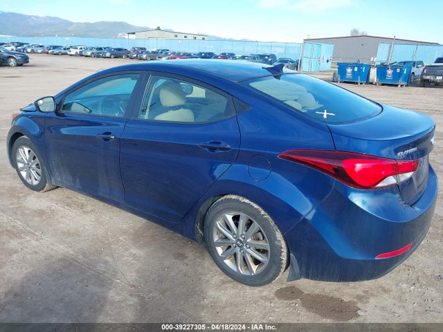 Hyundai ELANTRA SE 2015 5NPDH4AE8FH602894 Image 3