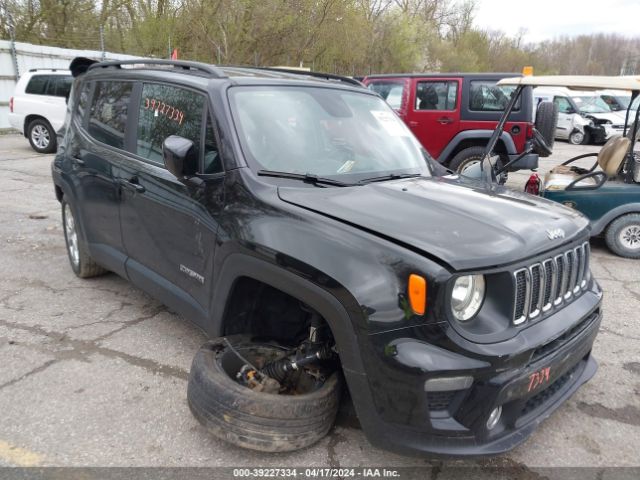 39227334 :رقم المزاد ، ZACNJBBB4KPJ84799 vin ، 2019 Jeep Renegade Latitude 4x4 مزاد بيع