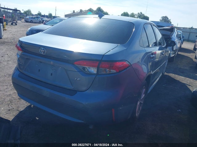 Toyota COROLLA LE 2021 JTDVPMAE2MJ129845 Image 4