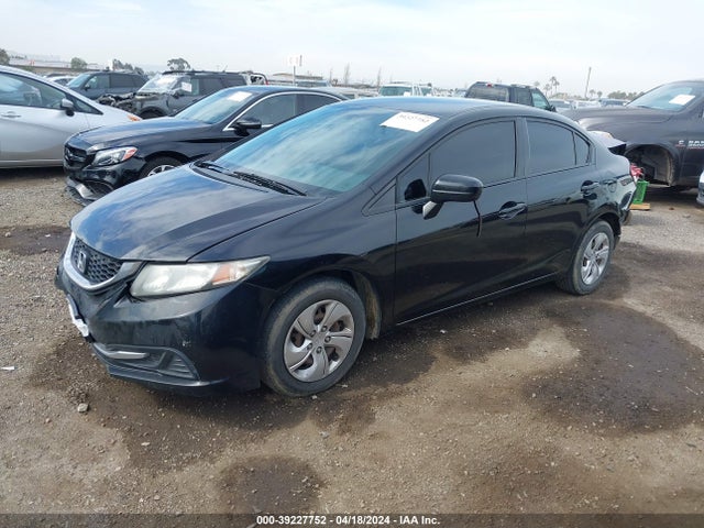 Honda Civic Lx 2014 19XFB2F50EE227822 Image 2