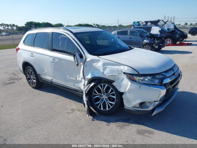 Aukcja sprzedaży 2016 Mitsubishi Outlander Se/sel, vin: JA4AD3A38GZ006955, numer aukcji: 39227766