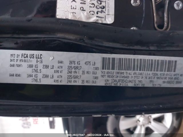 1C4NJRFB5HD104276 Jeep Patriot Latitude 4x4