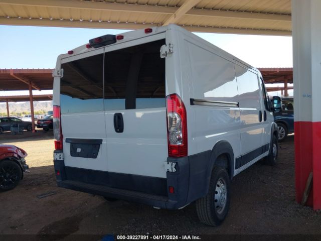 3C6TRVAG0KE526089 RAM Promaster 1500 Low Roof 136 Wb