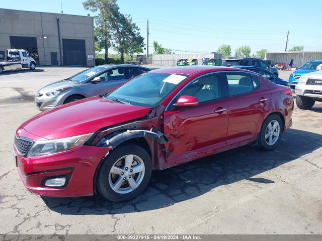 KIA Optima Lx 2014 5XXGM4A78EG272159 Image 2