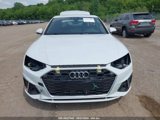 WAUEAAF41PN004541 Audi A4 Premium Plus 45 Tfsi S Line Quattro S Tronic
