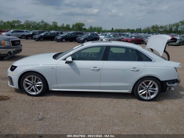 WAUEAAF41PN004541 Audi A4 Premium Plus 45 Tfsi S Line Quattro S Tronic