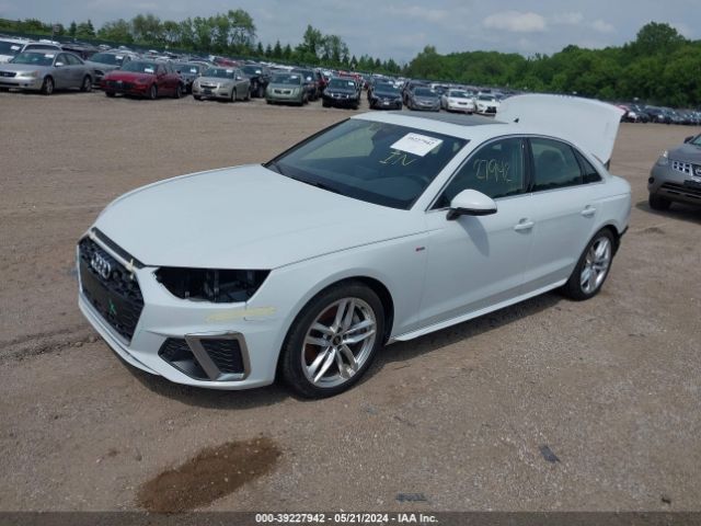 WAUEAAF41PN004541 Audi A4 Premium Plus 45 Tfsi S Line Quattro S Tronic