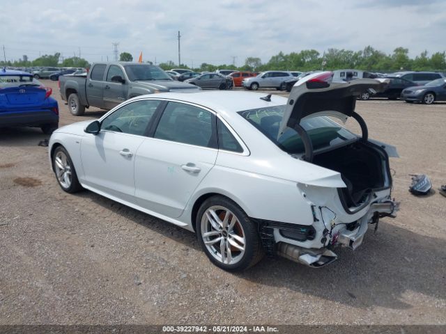WAUEAAF41PN004541 Audi A4 Premium Plus 45 Tfsi S Line Quattro S Tronic