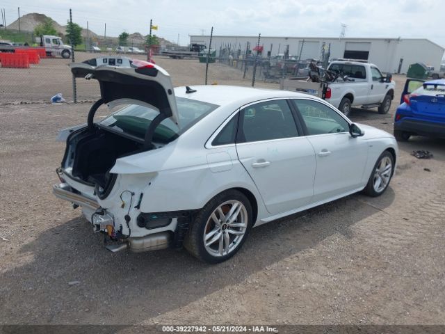WAUEAAF41PN004541 Audi A4 Premium Plus 45 Tfsi S Line Quattro S Tronic