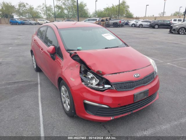 Auction sale of the 2017 Kia Rio Lx, vin: KNADM4A30H6059884, lot number: 39227953