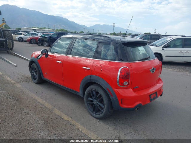 2011 MINI COOPER S COUNTRYMAN WMWZC5C55BWM10888 Photo 2