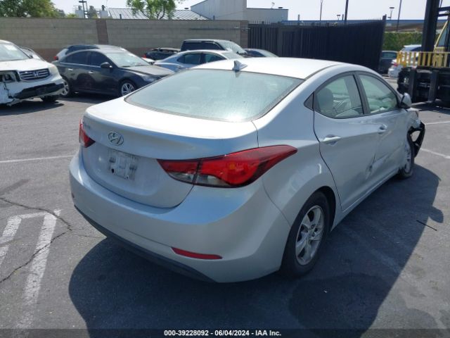5NPDH4AE3EH524152 Hyundai ELANTRA SE