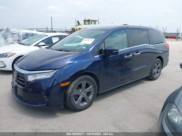 Honda ODYSSEY EX 2022 5FNRL6H53NB000388 Image 2