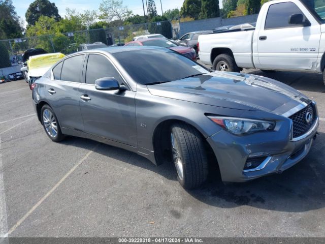 Auction sale of the 2020 Infiniti Q50 Luxe, vin: JN1EV7AP8LM208557, lot number: 39228318