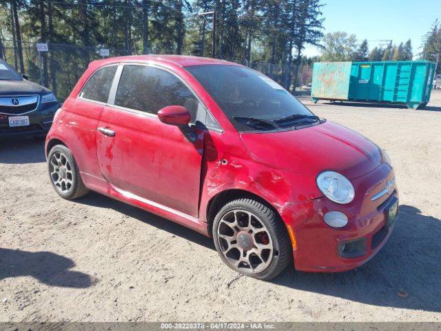 2013 FIAT 500 3C3CFFBR0DT663477 Photo 0