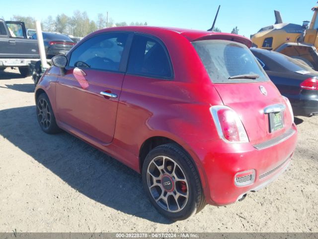 2013 FIAT 500 3C3CFFBR0DT663477 Photo 2