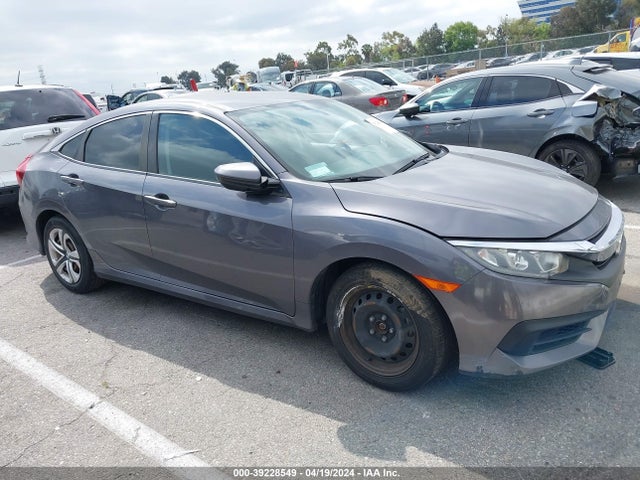 Honda Civic Lx 2018 2HGFC2F51JH514096 Image 1