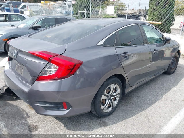 Honda Civic Lx 2018 2HGFC2F51JH514096 Image 4