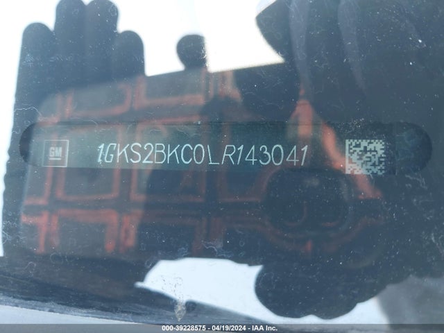 GMC Yukon 4wd Slt 2020 1GKS2BKC0LR143041 Image 9