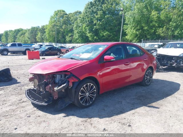 5YFBURHE8FP345714 Toyota Corolla S Plus