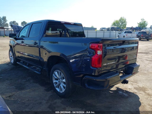 Chevrolet Silverado 1500 2wd  Short Bed Custom 2023 3GCPABEKXPG136384 Image 3