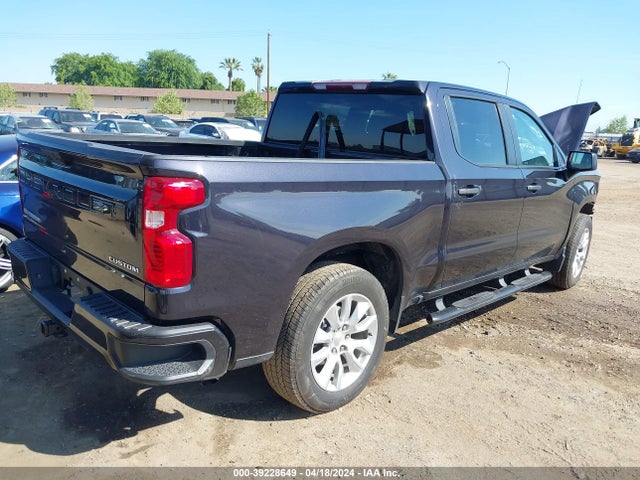 Chevrolet Silverado 1500 2wd  Short Bed Custom 2023 3GCPABEKXPG136384 Image 4