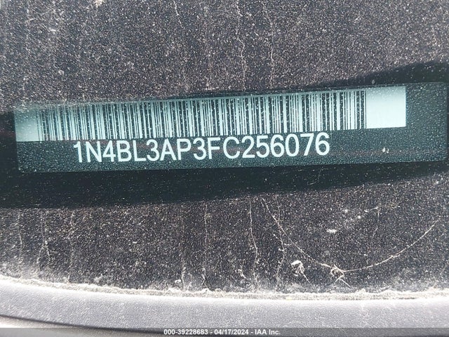 Nissan Altima 3.5 Sl 2015 1N4BL3AP3FC256076 Image 9